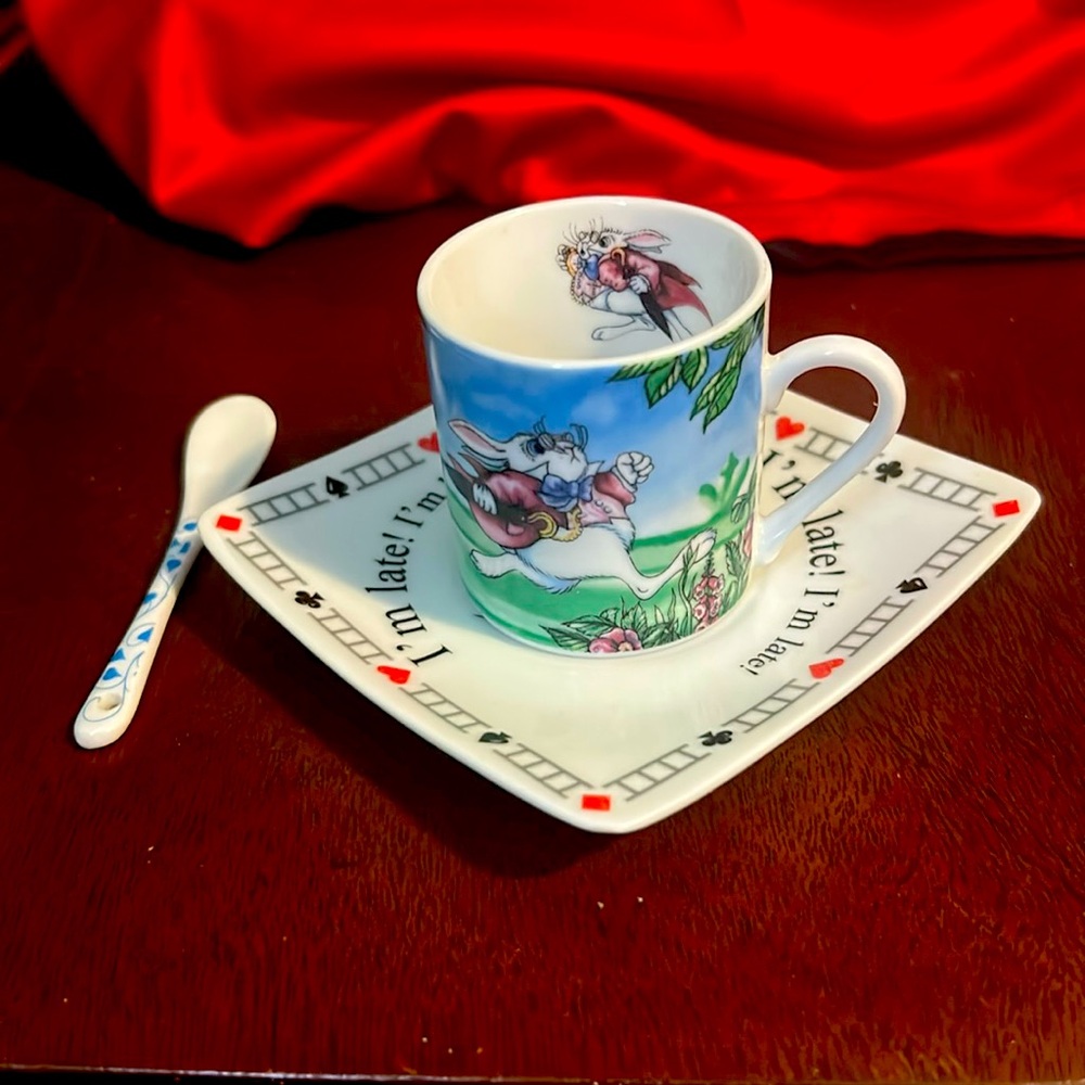 Alice in Wonderland Tea Party Cup Design Paul Cardew tiny cup 2010 England